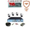 پکیج چهار عددی دوربین مدار بسته TVS