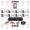 پکیج کامل 8 عددی دوربین مداربسته داهوا بدنه فلزی و دارای میکروفون داخلی سری  HAC-b2a21p-u-a