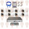 پکیج کامل دوربین مداربسته 8 عددی 5 مگاپیکسل تحت شبکه 4K - IP- POE دید شب رنگی دارای میکروفون داخلی پیشرفته پلاک خوان تشخیص چهره سری IPB-5092WLA-POE-100-imenpad5092wla