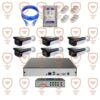 پکیج کامل دوربین مداربسته 6 عددی 5 مگاپیکسل تحت شبکه 4K - IP- POE دید شب رنگی دارای میکروفون داخلی پیشرفته پلاک خوان تشخیص چهره سری IPB-5172WLA-POE-100-imenpad5172wla