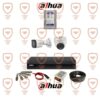 پکیج کامل 2 عددی دوربین مداربسته داهوا دام و بالت سری HAC-t1a21p-u | HAC-b1a21p-u